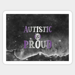 Autistic and Proud: Graysexual Sticker